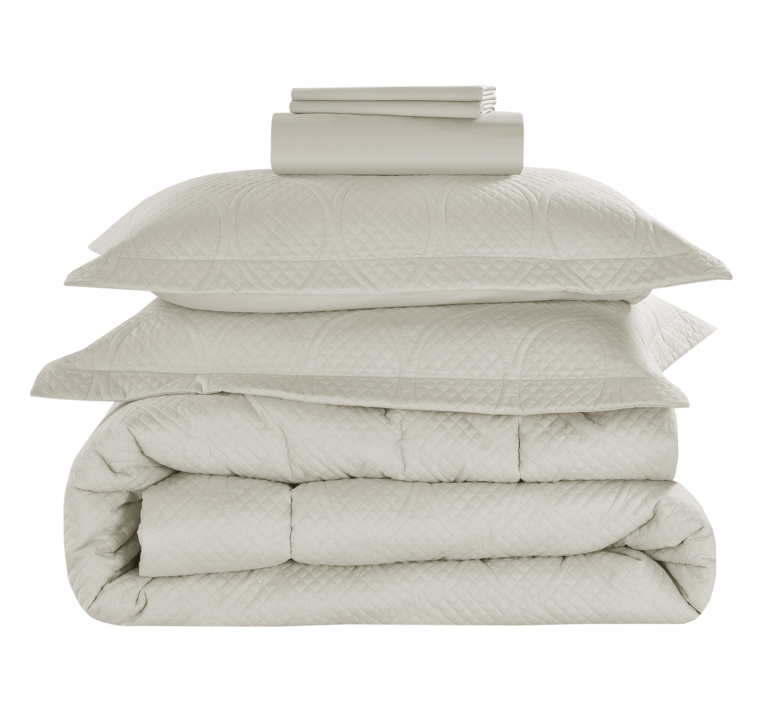 A136 GREY SAND D bedspread